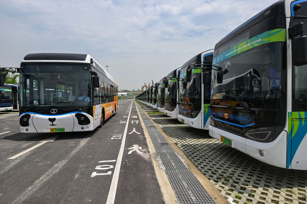 成都大運會|可回收、新能源、高科技――成都大運會盡顯綠色風尚(圖3)