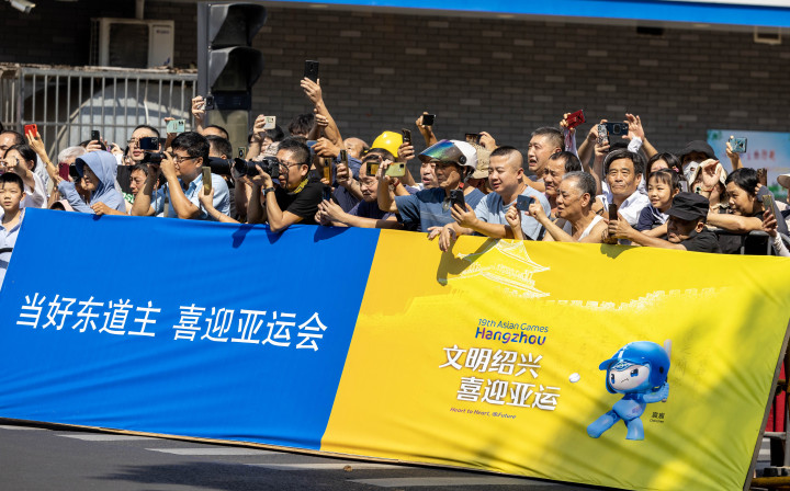 從古城到新城 杭州第19屆亞洲運動會火炬傳遞紹興站順利完成(圖4)