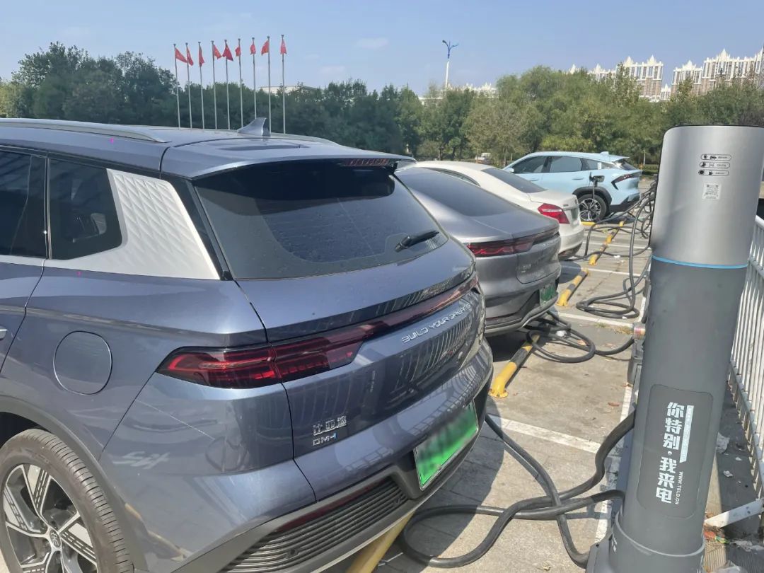 中秋國慶小長假的服務區“搶樁大戰”(圖3) 圖片