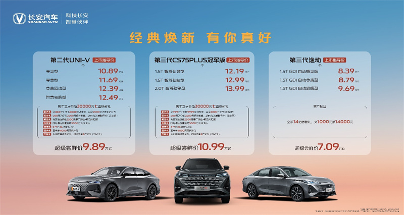 為華系車崛起注入“冠軍新力量”!長安汽車春季煥新發(fā)布會(huì),三大明星爆款車型 為華系車崛起注入“冠軍新力量”!長安汽車春季煥新發(fā)布會(huì),三大明星爆款車型(圖1)