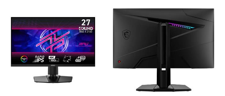 微星推出全新27英寸4K 160Hz游戲顯示器 采用量子點IPS技術(shù)(圖1) 微星推出全新27英寸4K 160Hz游戲顯示器 采用量子點IPS技術(shù)(圖1)