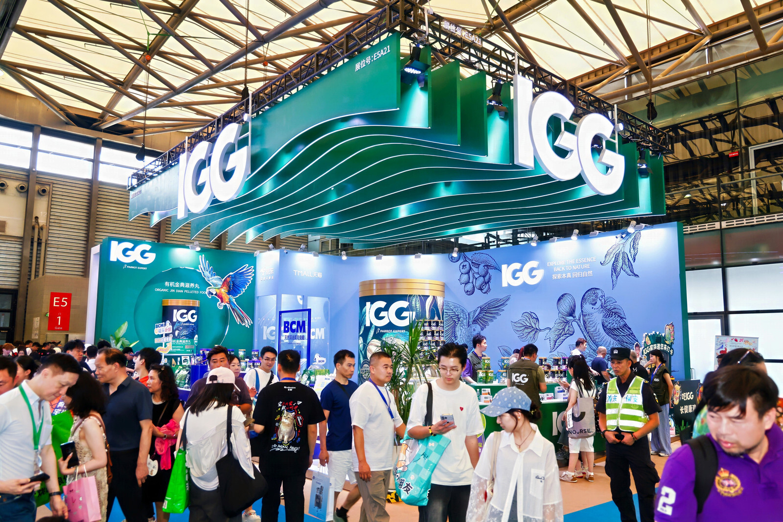 IGG 鸚鵡閃耀上海亞寵展 以創(chuàng)新產(chǎn)品引領(lǐng)鸚鵡新潮流